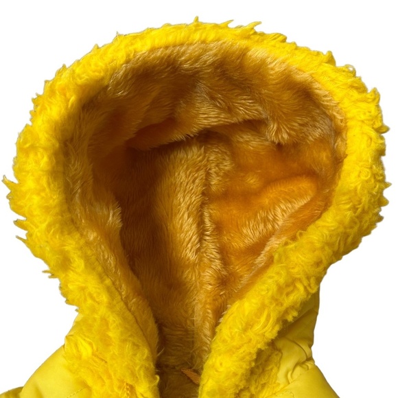 VTG 80’s WEATHER TAMER Belt Cincher Embroidered Aztec Puffer Coat Toddler 3-5y - Picture 6 of 9